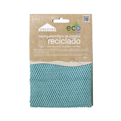 Pack 3x Bayetas PET reciclado microfibra 30 x 30 cm Eco Friendly Kerkom