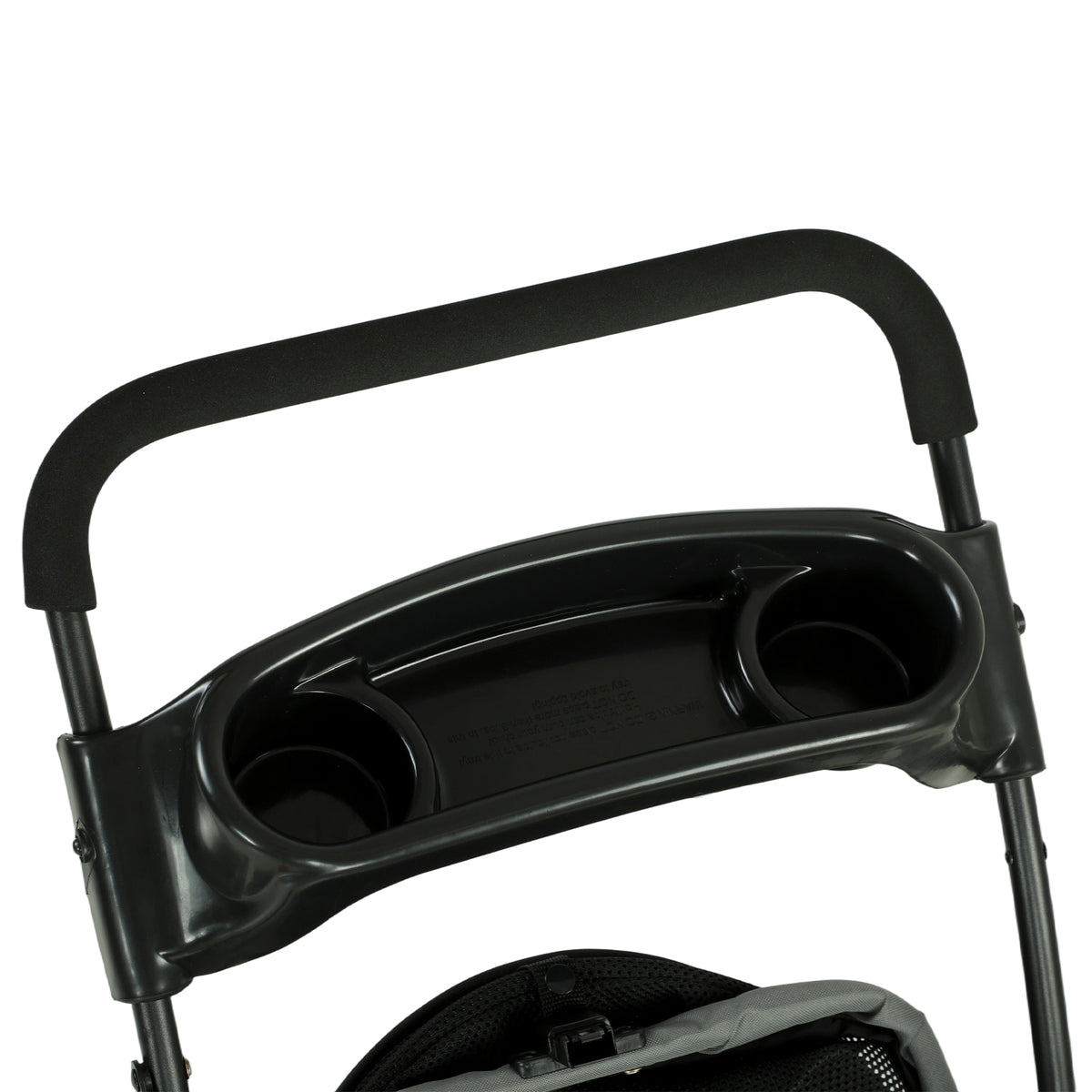 Pawhut Cochecito Para Perros Plegable De 4 Ruedas Ventanas De Malla Y Cojín Gris_3
