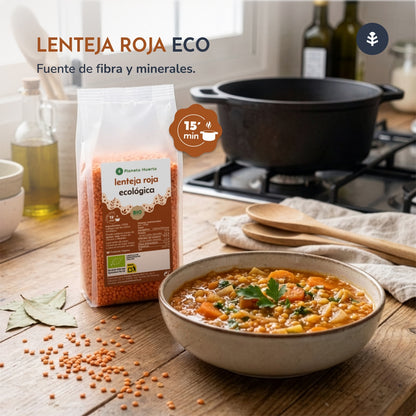 Lenteja Roja ECO Planeta Huerto 2,5 kg