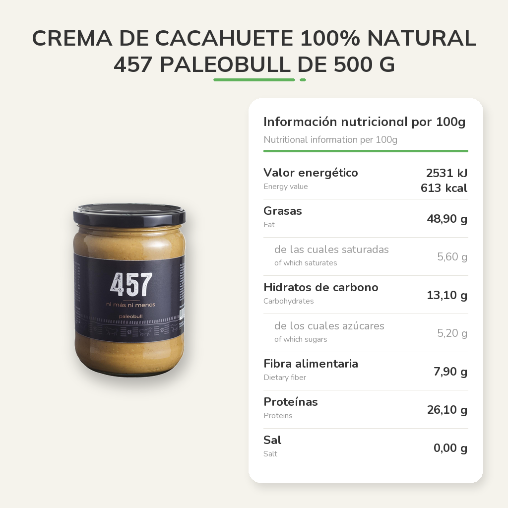 Información nutricional