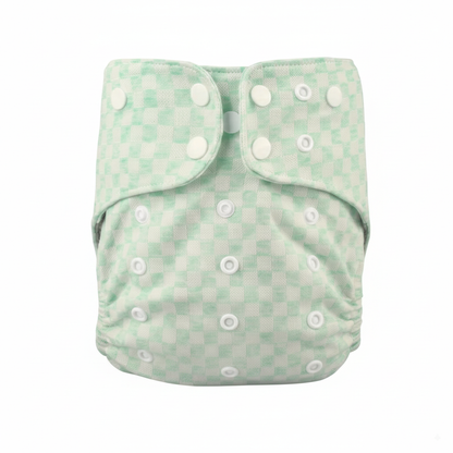 Pañal De Tela Reutilizable Grafeno 12h Absorción Aurora Adznadons Talla Única 3-15kg Certificado Oeko-tex Gots_0