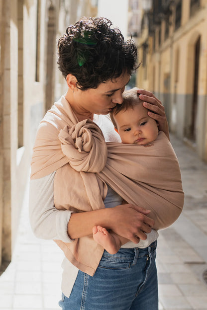 Bandolera Portabebé Boba Ring Sling Peony Pink_1