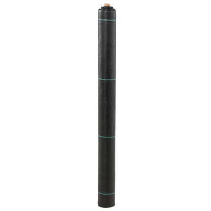 Outsunny Malla Antimaleza 1x100 M 60 G/m² Para Control De Malezas Malas Negro_4