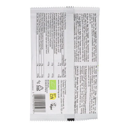 Snack de Alga Nori Tostada Bio Clearspring 4g