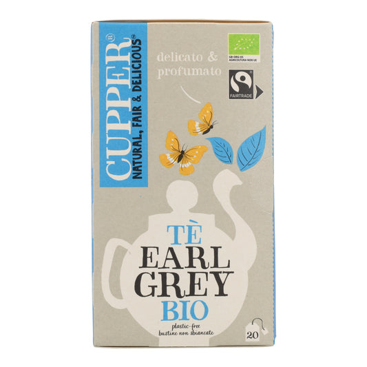 Té Negro Earl Grey Bio Cupper 20 bolsitas