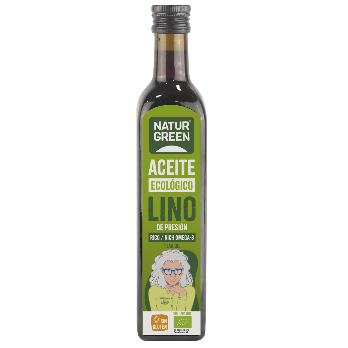 Aceite de Lino BIO NaturGreen 500 ml
