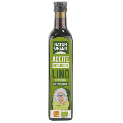 Aceite de Lino BIO NaturGreen 500 ml