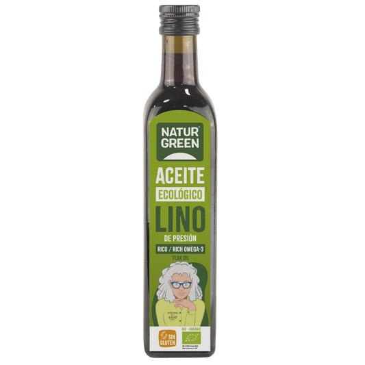 Aceite de Lino BIO NaturGreen 500 ml