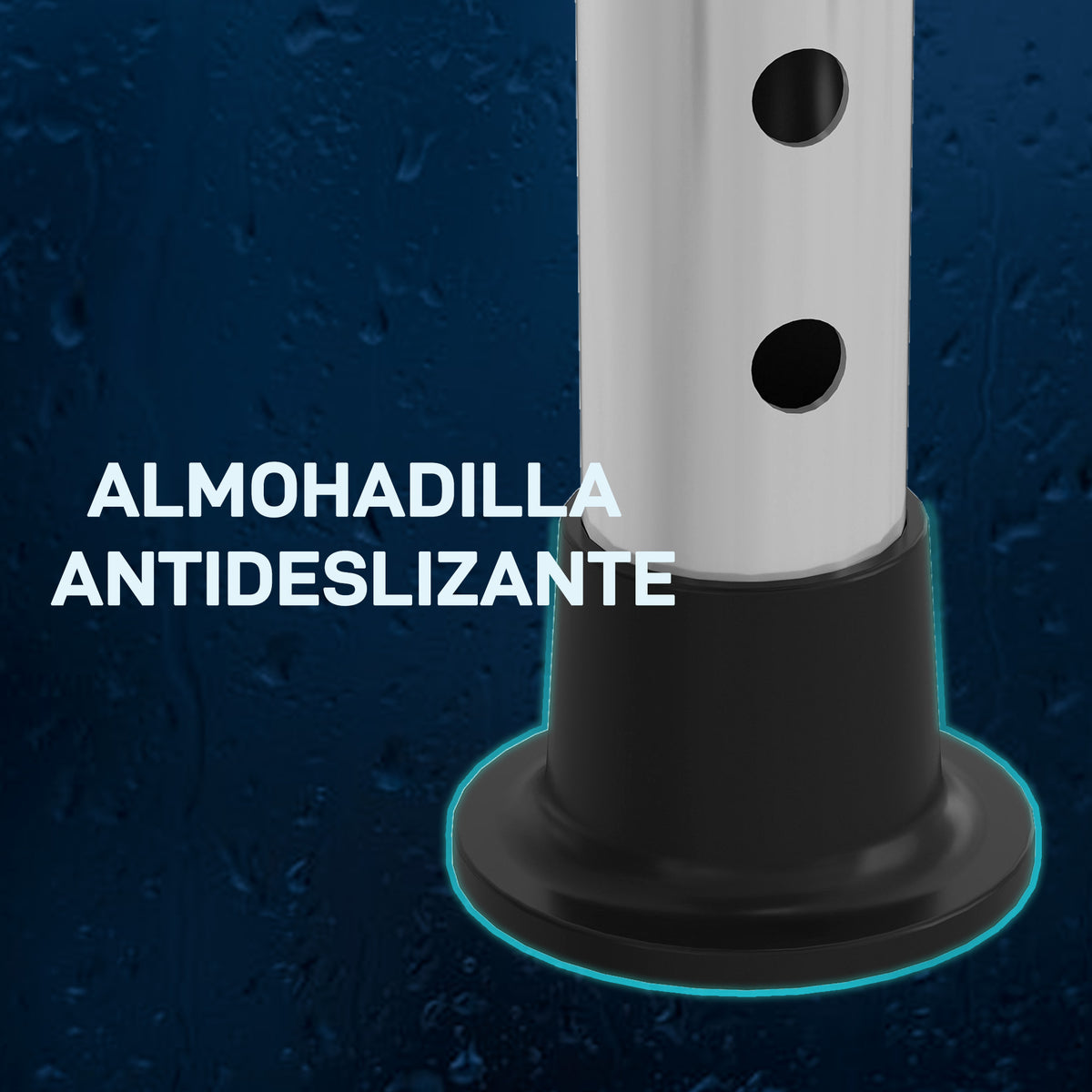 Homcom Taburete De Ducha Con Altura Regulable Y Patas Antideslizantes Negro_5