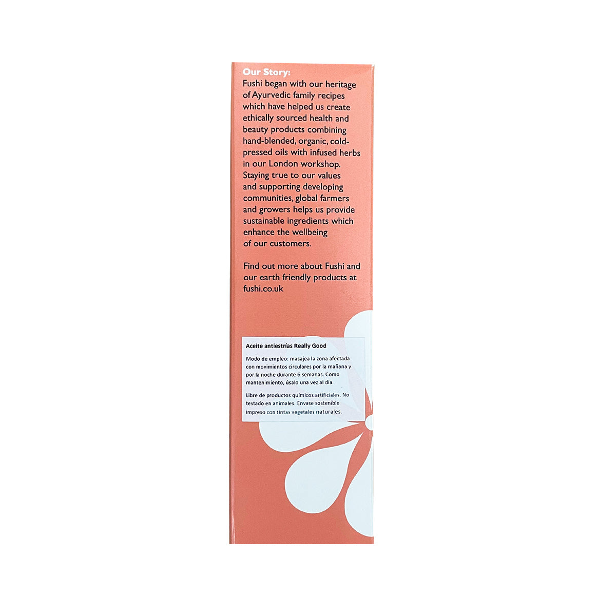 Aceite orgánico antiestrías - Really Good Fushi 100ml