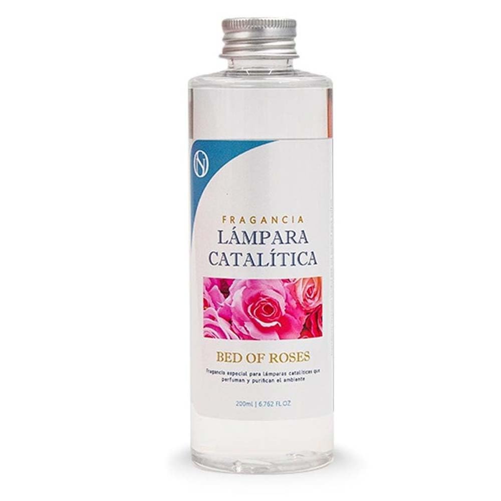 Fragancia Para Lámpara Catalítica Aroma Bed Of Roses (500ml) - Elimina Malos Olores E Impurezas, Perfuma Y Limpia_1