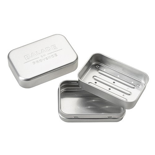 Jabonera de aluminio para sólidos con escurridor Balade en Provence