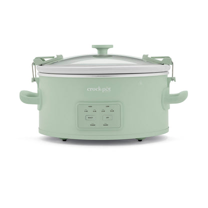 Crock-Pot Olla de Presión Lenta Digital 5,6L Cook &amp; Carry 7+personas CSC124X