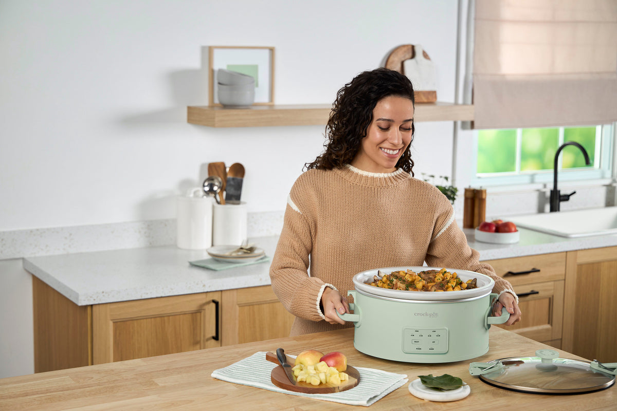 Crock-Pot Olla de Presión Lenta Digital 5,6L Cook & Carry 7+personas CSC124X