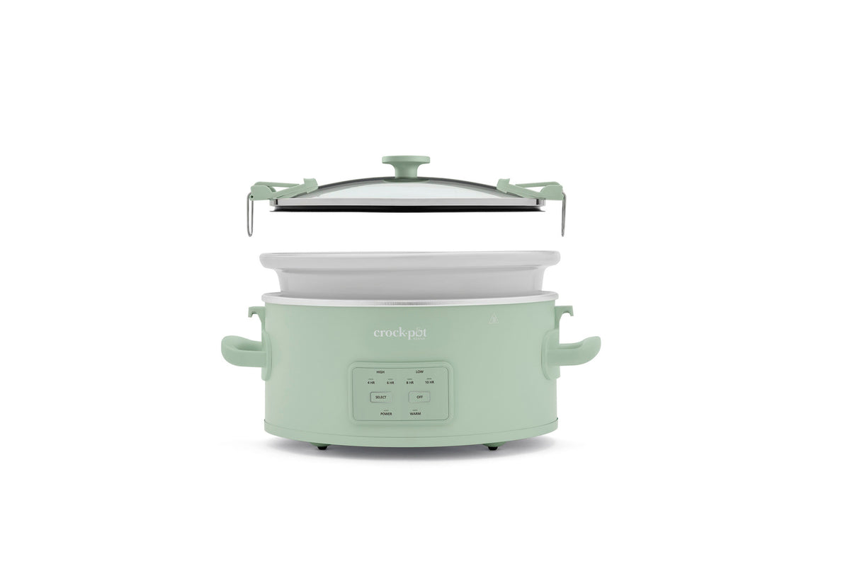 Crock-Pot Olla de Presión Lenta Digital 5,6L Cook & Carry 7+personas CSC124X
