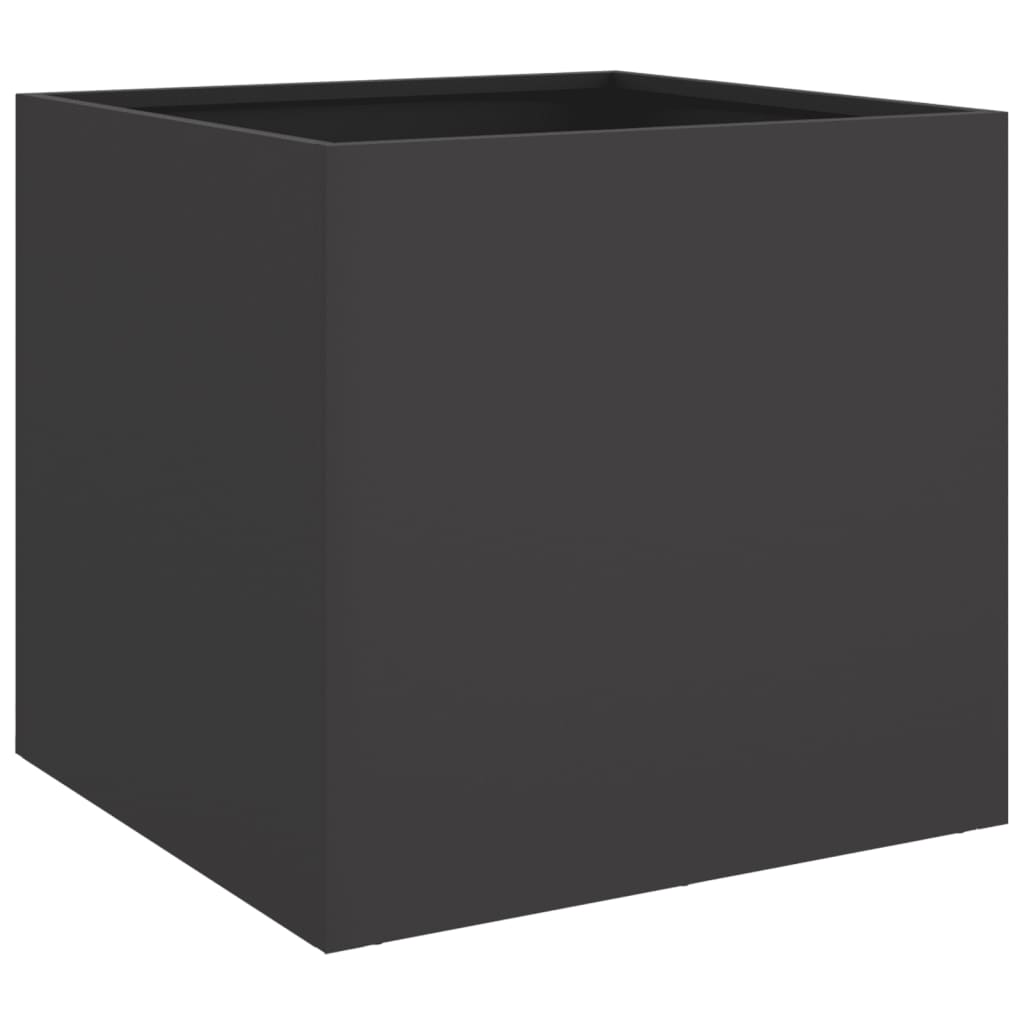 Jardinera Acero Negro 49x47x46 Cm_5