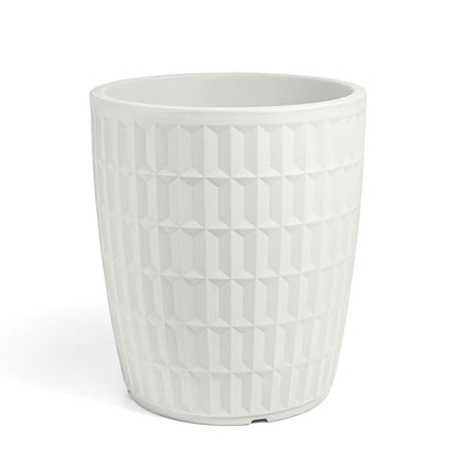 Veca Macetero Plástico Tyle Blanco 60cm_1