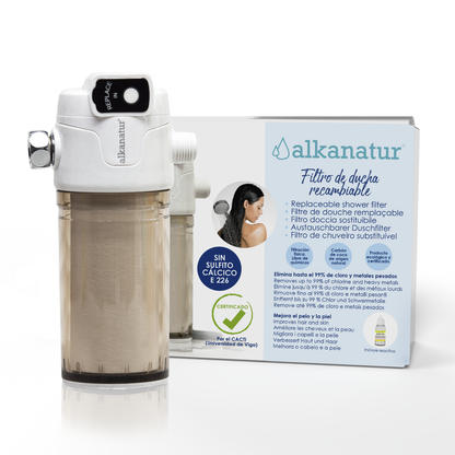 Filtro de ducha recambiable Alkanatur (50.000L)
