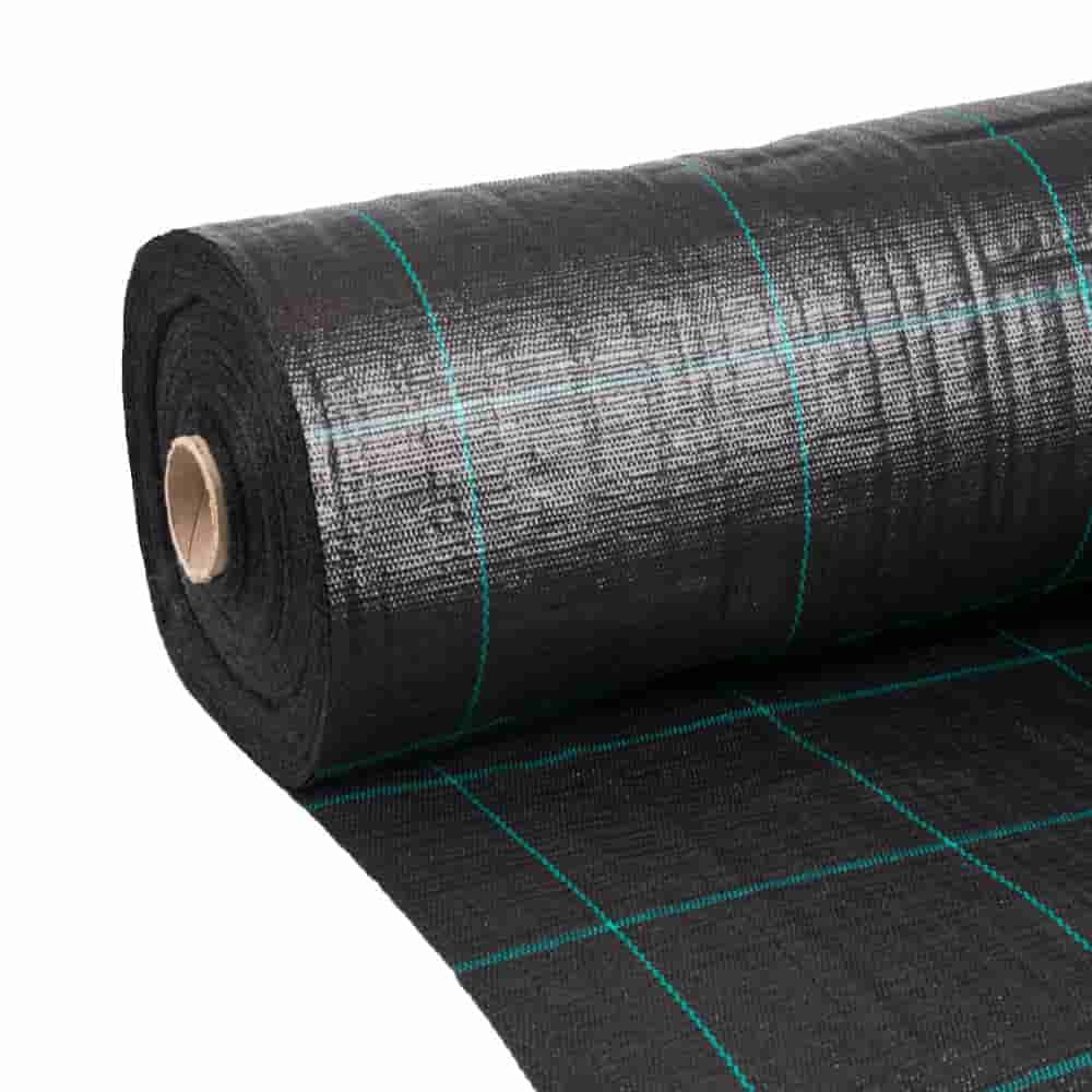Malla Antihierbas Profesional 100g/m² - 1,5m X 100m - Tela Jardín Resistente_0
