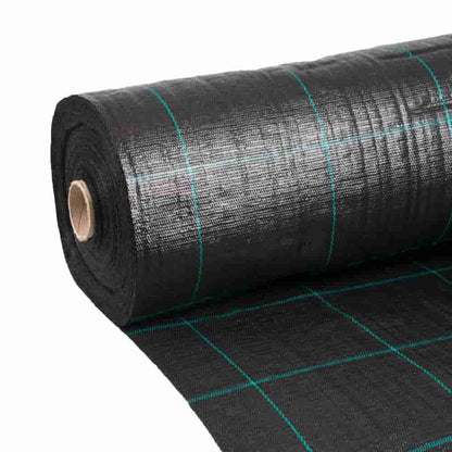 Malla Antihierbas Profesional 100g/m² - 1,5m X 100m - Tela Jardín Resistente_0