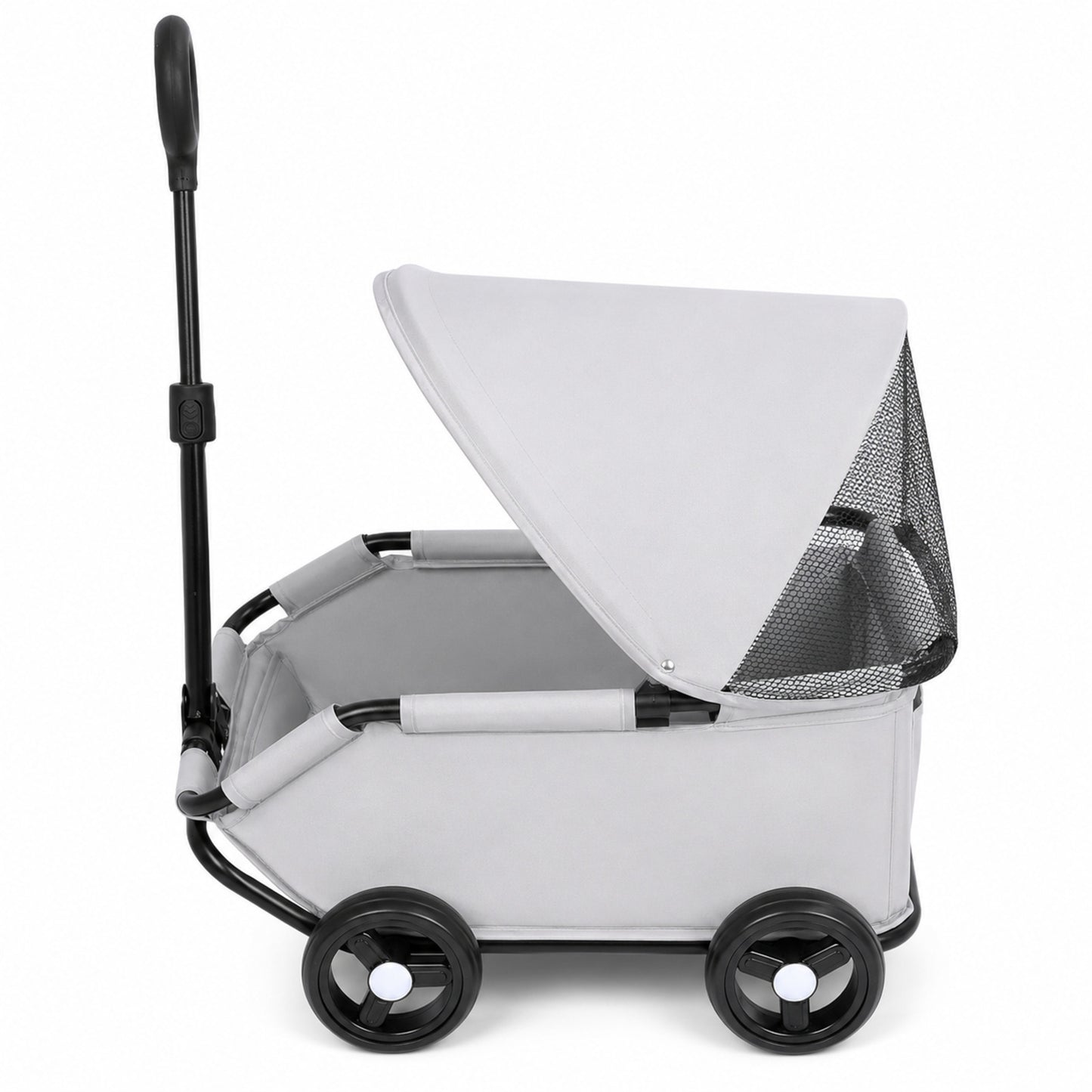 Carrito Plegable Mascotas 83x54x45cm Nyana Pets | Carro Para Perro O Gato | Transportin Perro | Capota Transpirable_2