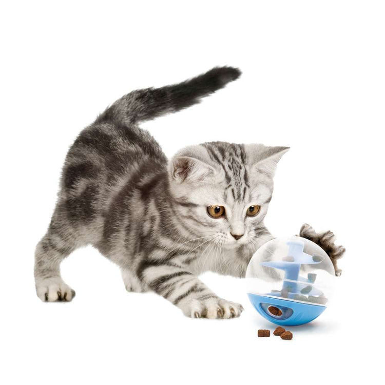 Bola dispensadora de snacks Catit Azul