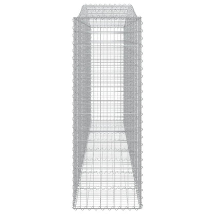 Cestas Gaviones 6 Uds Forma De Arco Hierro 400x50x140/160 Cm_4