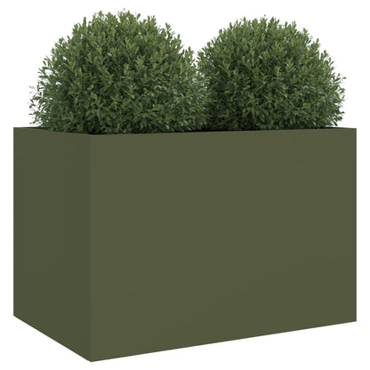 Jardinera Acero Verde Oliva 62x47x46 Cm_3