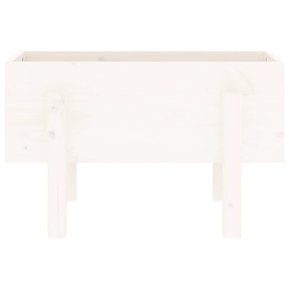 Jardinera Madera Maciza De Pino Blanco 62x30x38 Cm_4