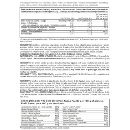 Soy Isolate90 (proteína Aislada De Soja) - 1kg - Galletas Speculoos - Proteina Soja - Masmusculo_5