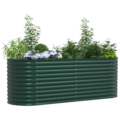 Cama Elevada Verde 240 X 80 X 81 Cm Acero_2
