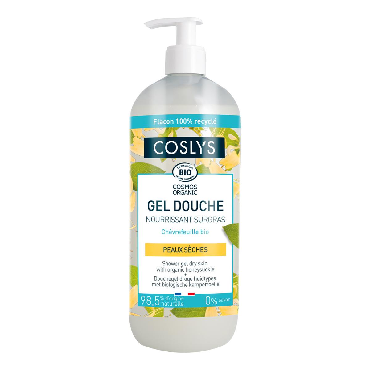 Gel de ducha piel seca y sensible Coslys 1 L