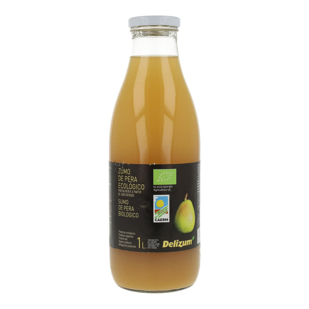 Zumo de Pera ecológico Delizum 1 Litro