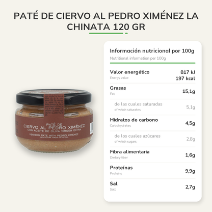 Información nutricional