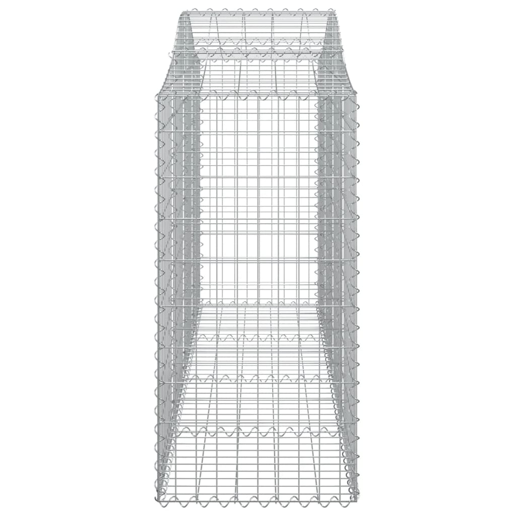 Cestas De Gaviones 10 Uds Forma De Arco Hierro 200x50x100/120cm_4
