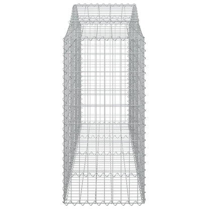Cestas De Gaviones 10 Uds Forma De Arco Hierro 200x50x100/120cm_4