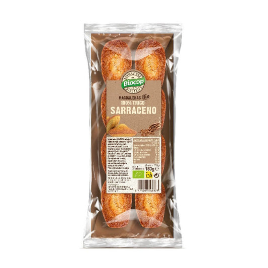 Magdalenas Trigo Sarraceno 100% Biocop 180 g