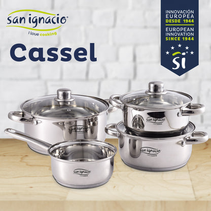 Bateria 7pc Acero Inox Ind Cassel Sg_1