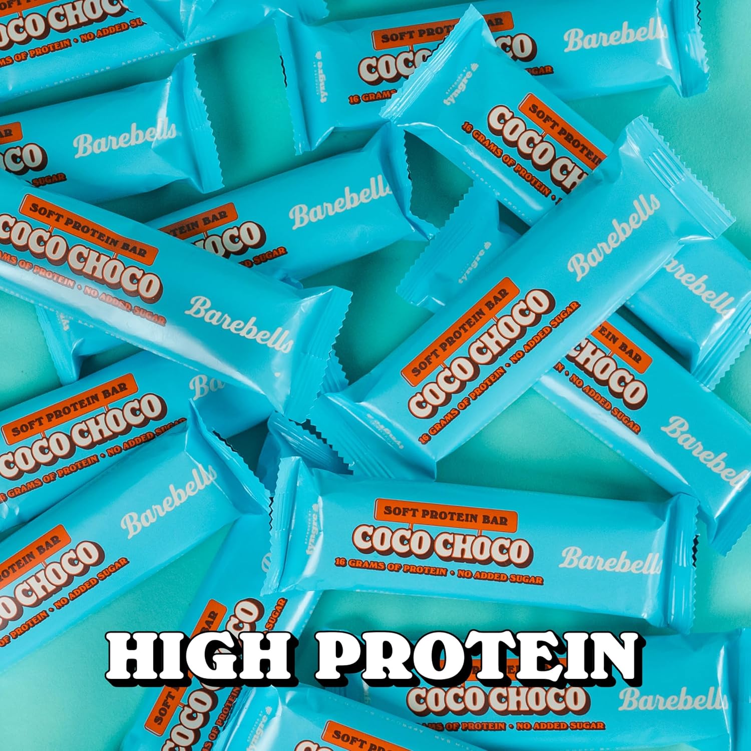 Caja De 12 Barritas de 55gr Sabor Coco Choco Barebells_2