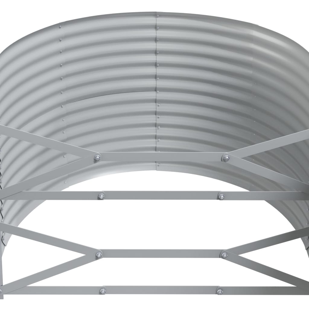 Jardinera Arriate Acero Galvanizado Verde 322x100x68 Cm_4