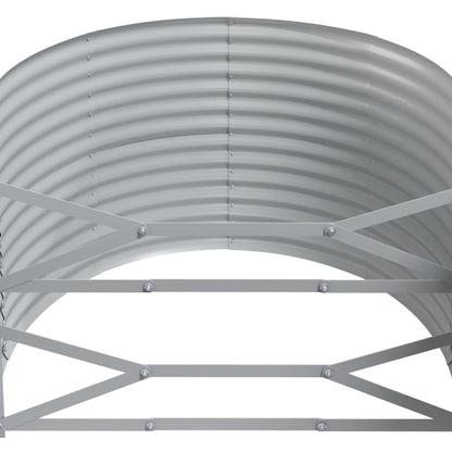 Jardinera Arriate Acero Galvanizado Verde 322x100x68 Cm_4