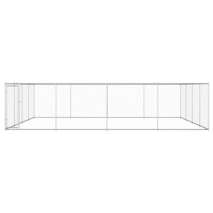 Perrera De Exterior De Acero Galvanizado 760x760x185 Cm_0