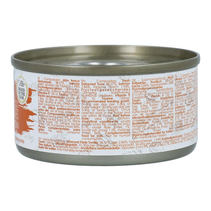 Kit Cat Lata Gravy - Atún &amp; Salmón 70 g Comida húmeda para gatos en salsa