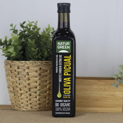 Aceite de Oliva Picual Virgen Extra Bio NaturGreen 500 ml
