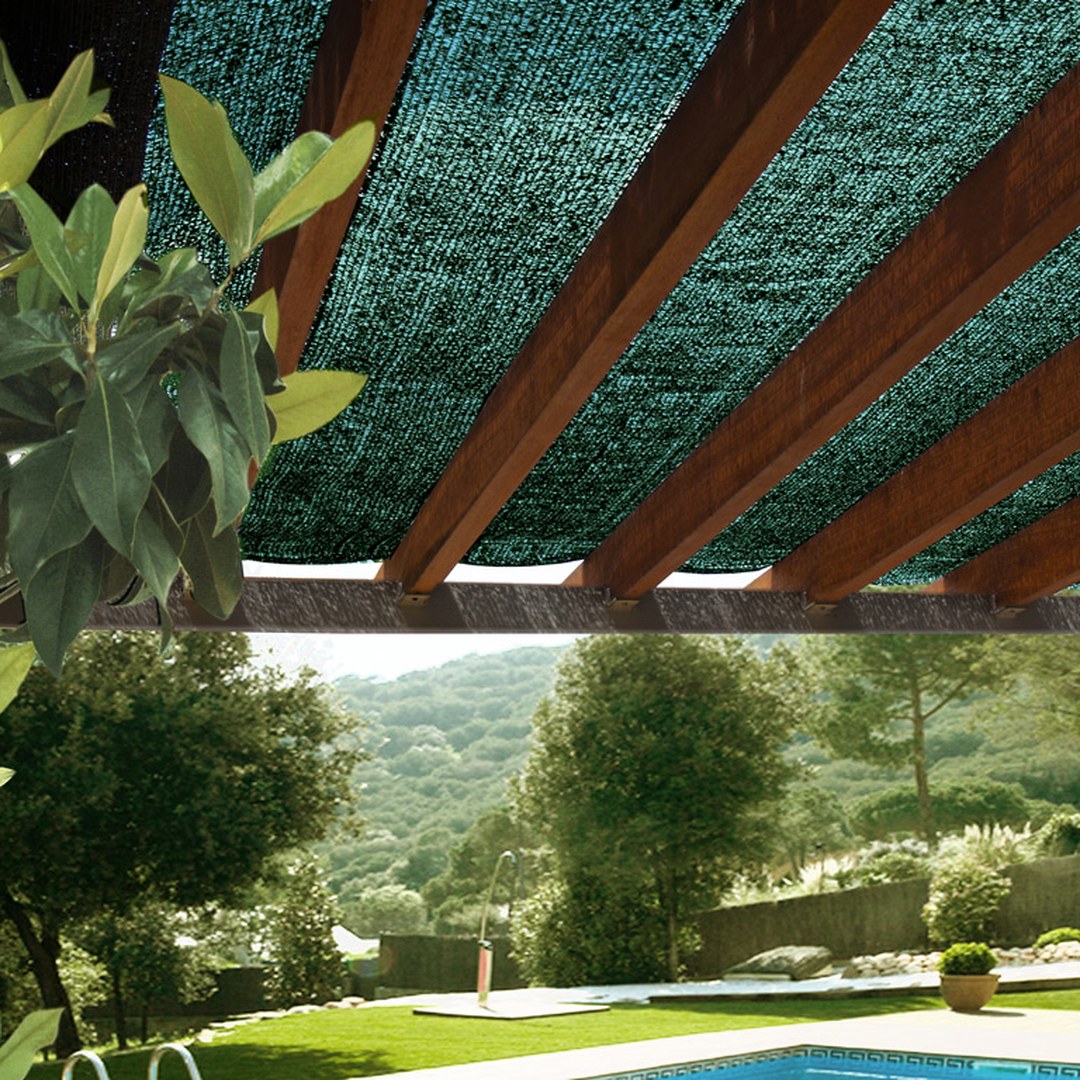Malla De Sombreo Sun-net 4x5 M Verde Nortene_2