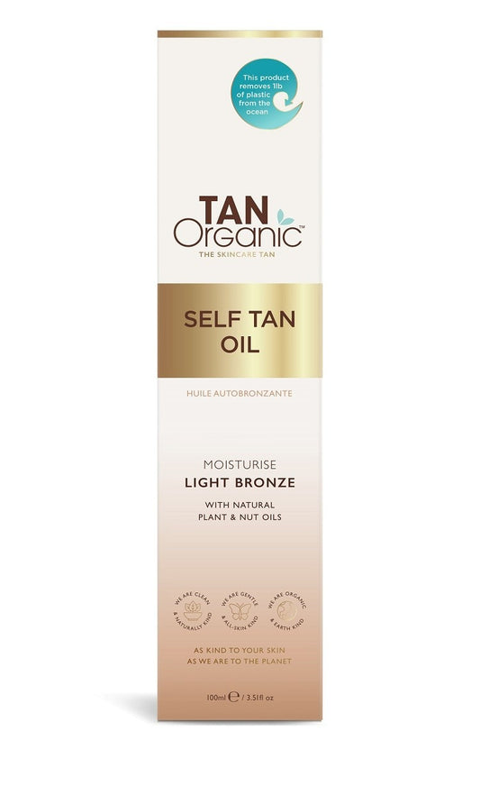 Autobronceador hidratante transparente  Oil 100 ml. Tanorganic