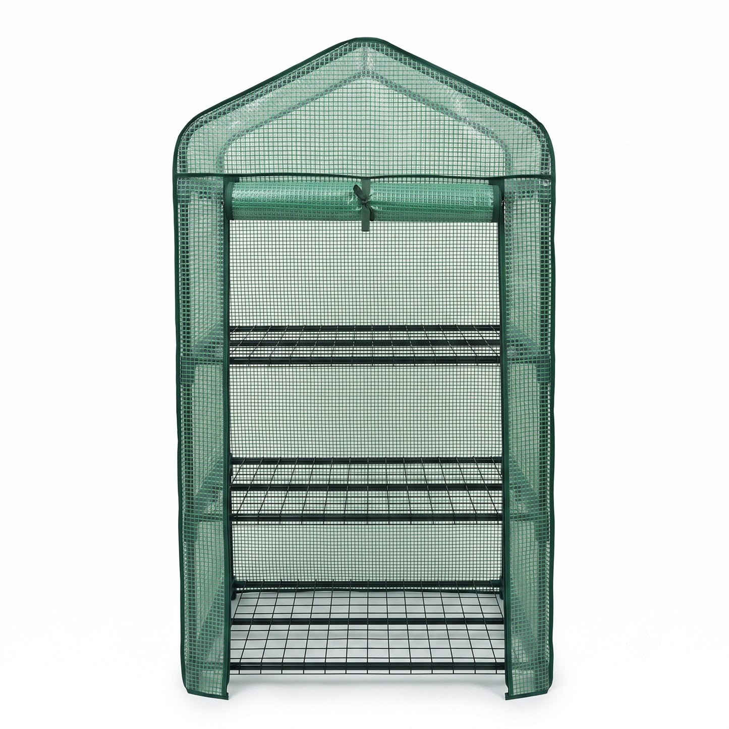 Invernadero Jardín 3 Alturas Malla Pe Ventilada Nyana Garden Acero Resistente Ideal Verano_1
