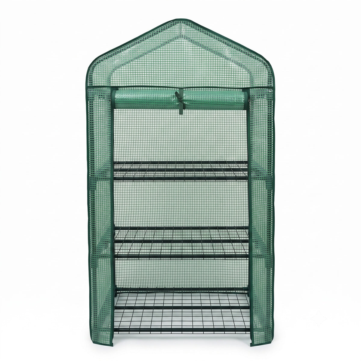 Invernadero Jardín 3 Alturas Malla Pe Ventilada Nyana Garden Acero Resistente Ideal Verano_1