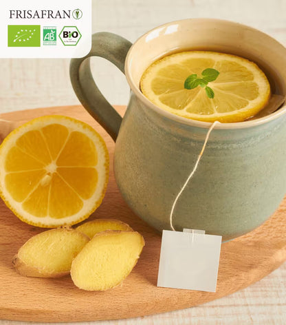 Infusión De Jengibre-limón |pirámides | Calidad | Frisafran 30 Uds_5