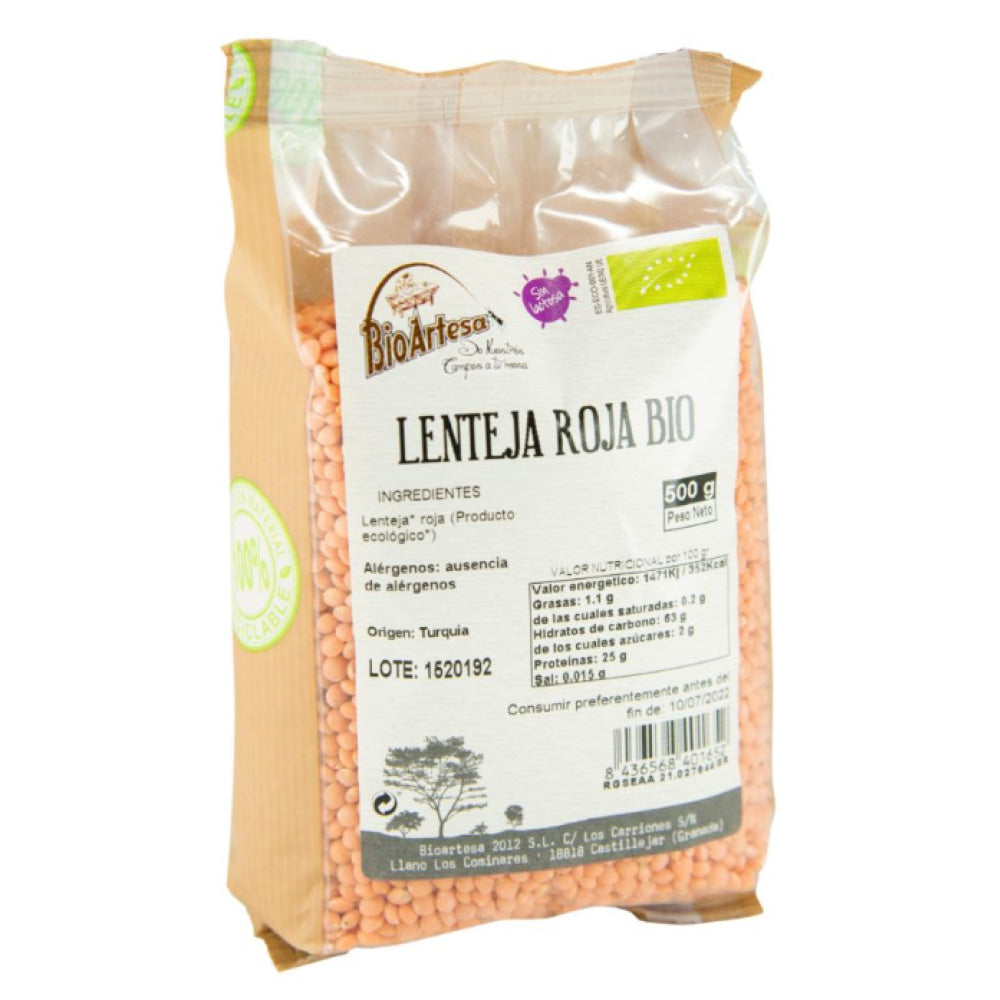 Lenteja Roja Bio 500 Gr_0